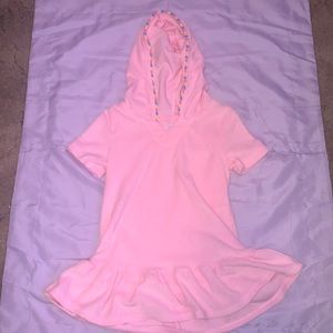 2T pink Swimming Suit cover